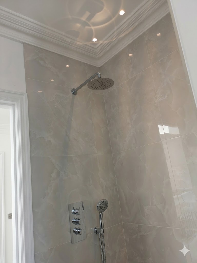 Bathroom and boiler installation